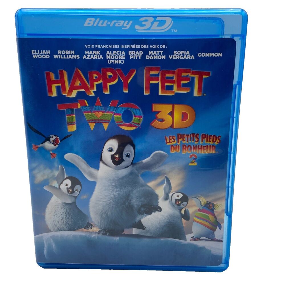 Happy Feet Two (Blu-ray 3D + Blu-ray + DVD  3 Disc Set)